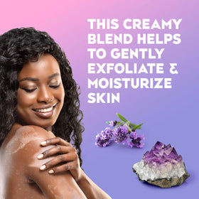 Rich foamy lather forms during use to reveal softer skin