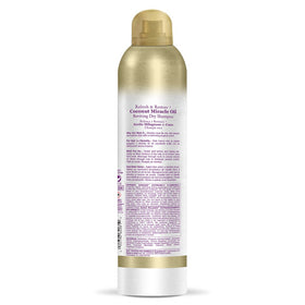 OGX coconut oil dry shampoo spray for quick tropical refresh