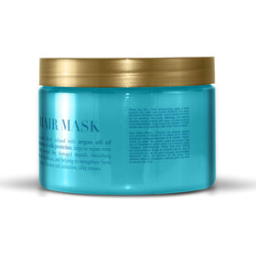 OGX hair mask texture closeup highlighting rich conditioning formula
