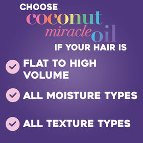 OGX tiare essence scent in dry shampoo adds light fragrance