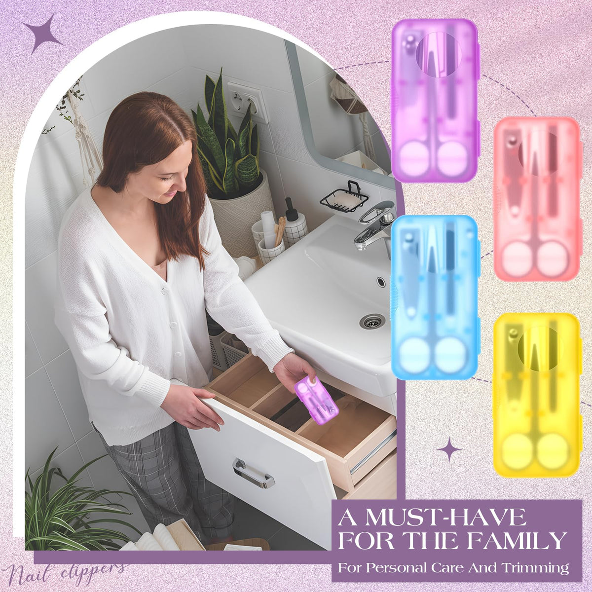 Oh Klyzo gift-ready nail clipper set ideal for holidays or coworkers.