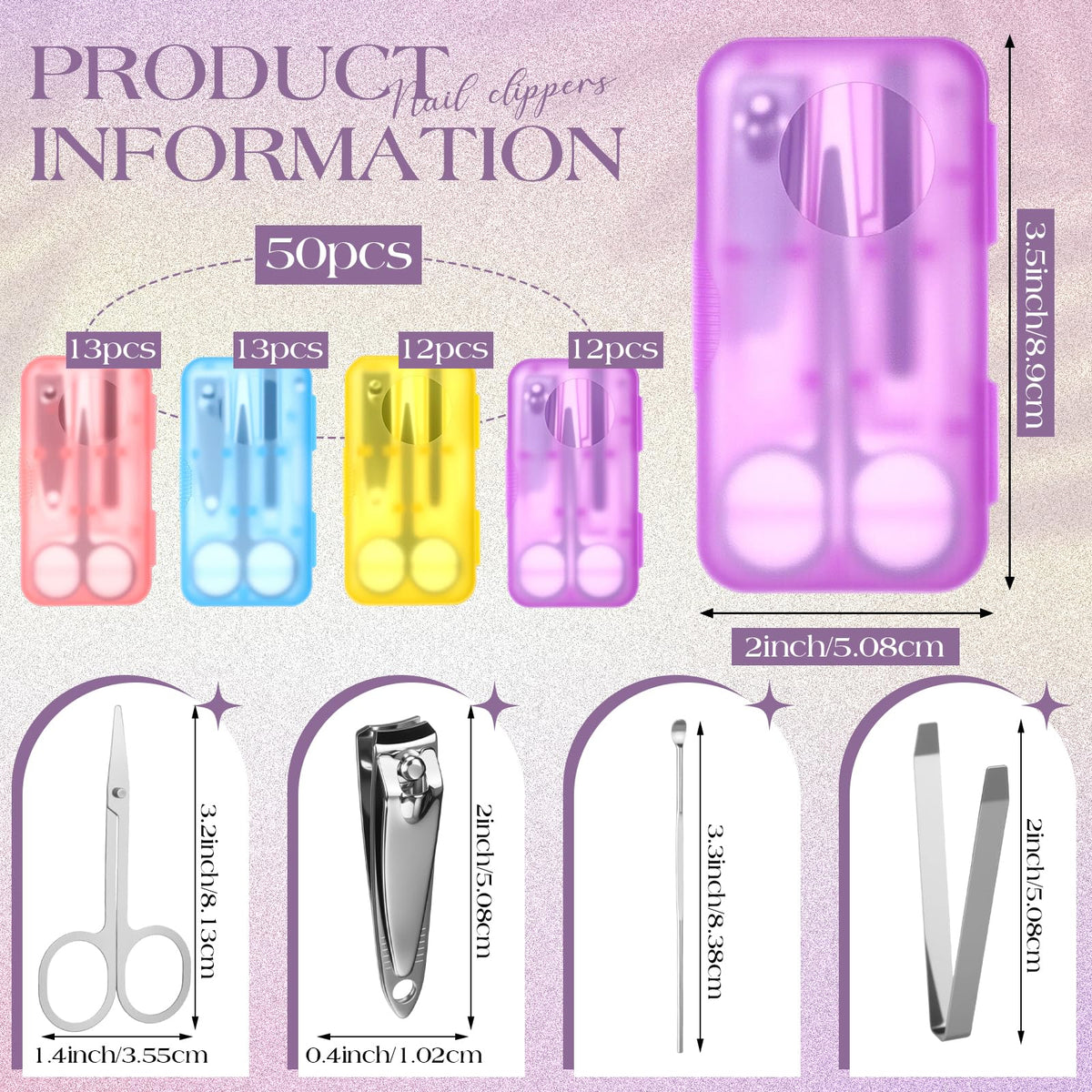 Oh Klyzo travel case keeps nail clippers organized and portable on trips.