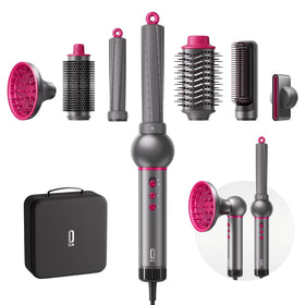 O.H.B 7 in 1 hair styler attachments for versatile styling and fast drying.