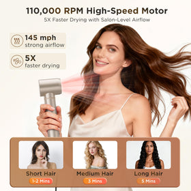 O.H.B Auto-wrap curlers showcase Coanda airflow for effortless curls.