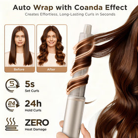 O.H.B three heat modes enable precise styling control.