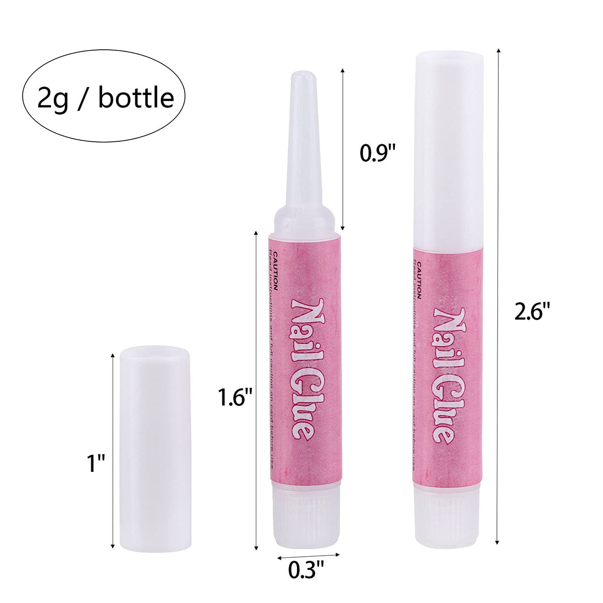 Ohlove glue applied on nails demonstrating durable bond for nail art