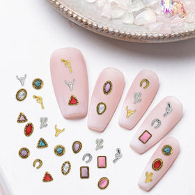 Ohmique cowgirl charms pack for DIY nails and accessories