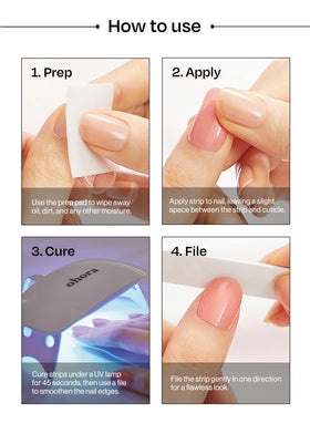 ohora N Fairy Blush beginner-friendly kit enables quick salon-quality nails at home.