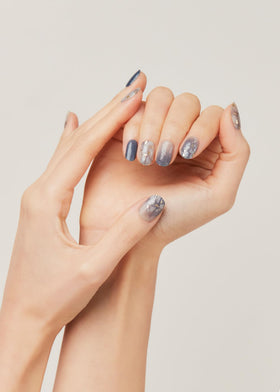 ohora nail strip cut and file step for clean nail edges.
