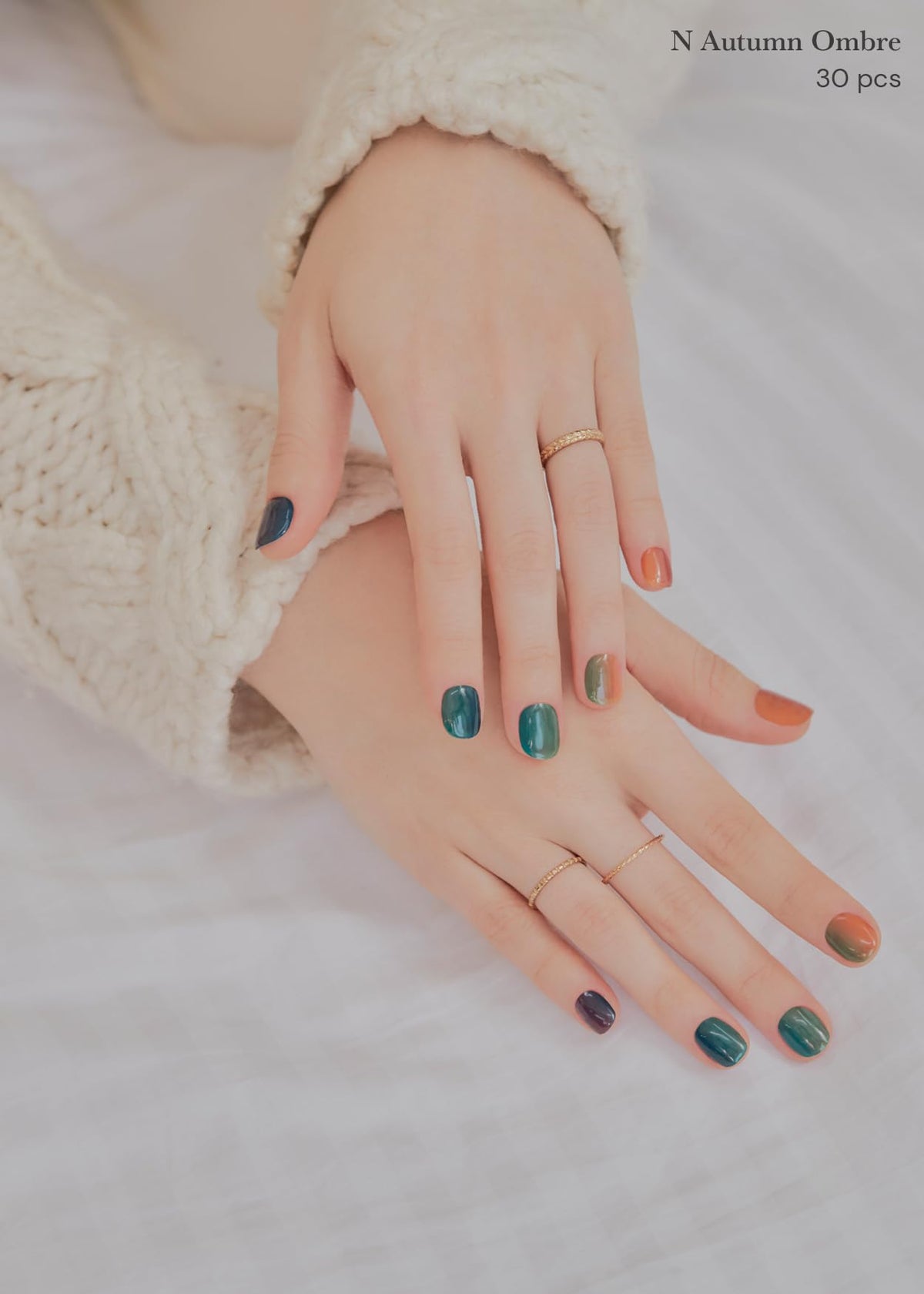 Ohora gel wraps applied on nail demonstrate simple, beginner-friendly application.