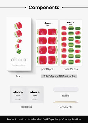Ohora semi-cured strips offer salon-like finish and lasting shine