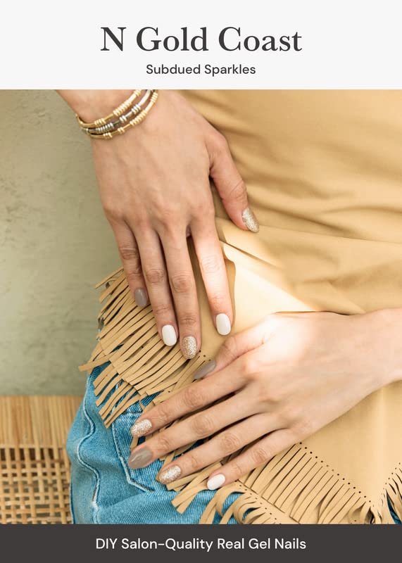 ohora kit includes prep pads and file for easy DIY nail prep.