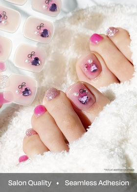Prep pads included for clean nail prep and better adhesion