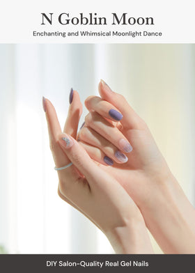 Ohora N Goblin Moon pack of 30 wraps for quick at-home manicures