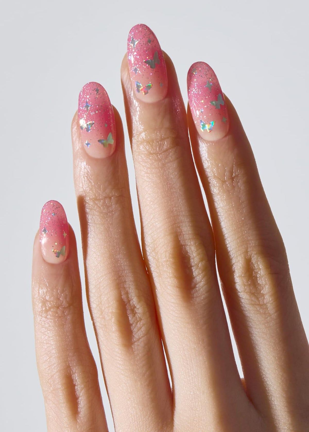 Ohora semi-cured nail wrap collection showing 30 stickers for long-lasting manicure
