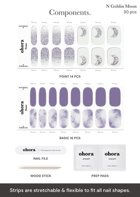 Ohora waterproof top gel layer captured in close-up shine