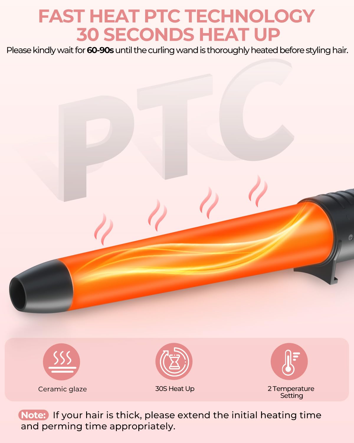 Ohuhu 360-degree swivel cord reduces tangles during use.