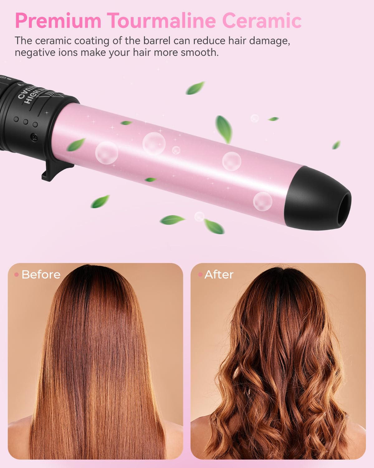 Ohuhu 360° swivel cord prevents tangling during dynamic styling.
