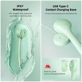 Oh,XIYU IPX7 waterproof design for safe shower use