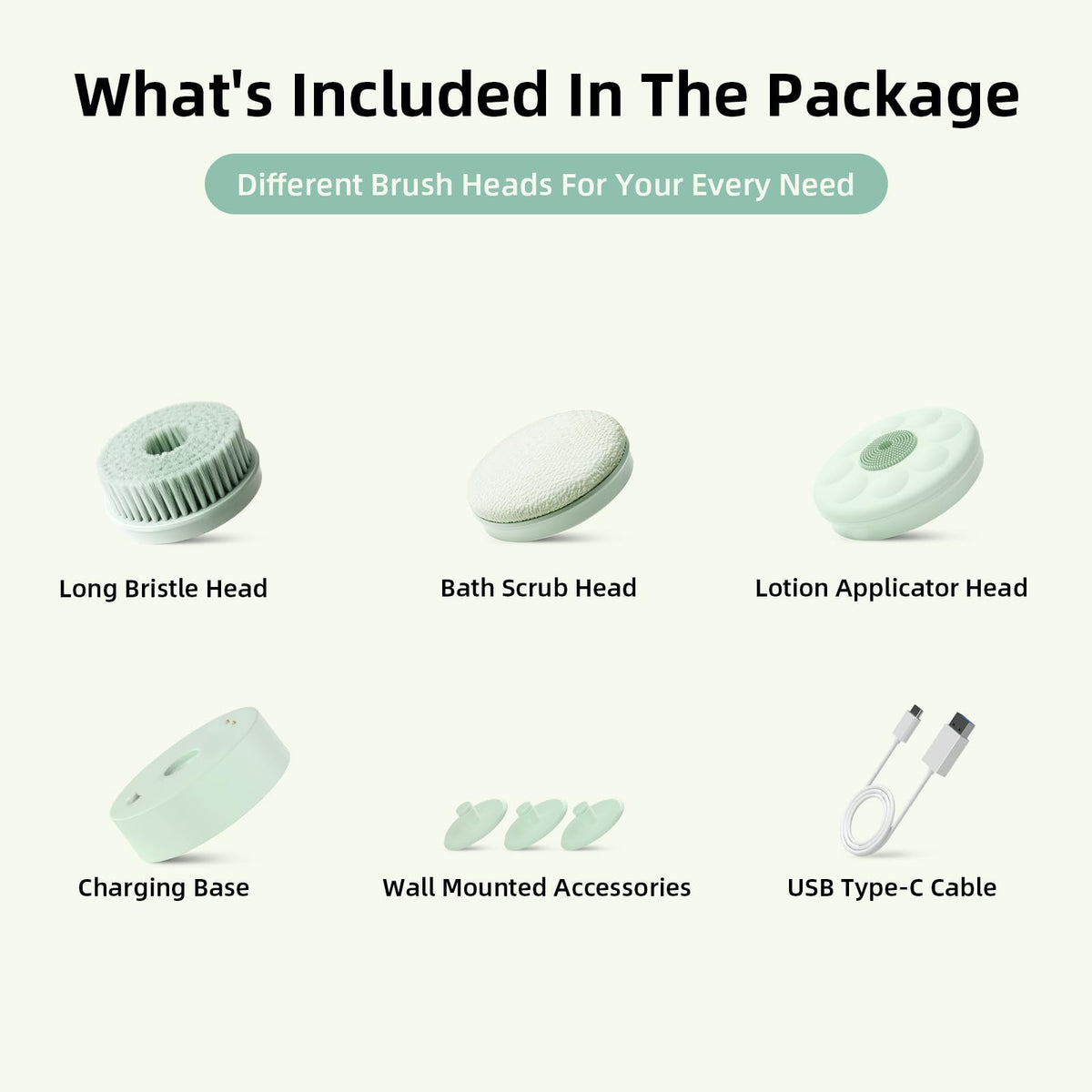 Oh,XIYU two-speed modes for gentle or powerful cleansing