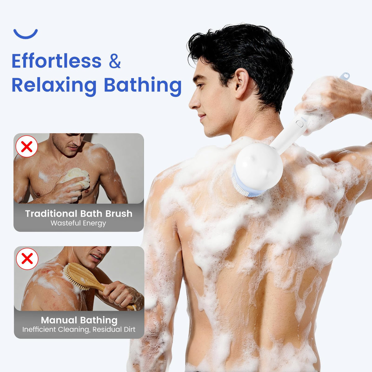 Oh,XIYU IPX7 waterproof design supports safe shower use.