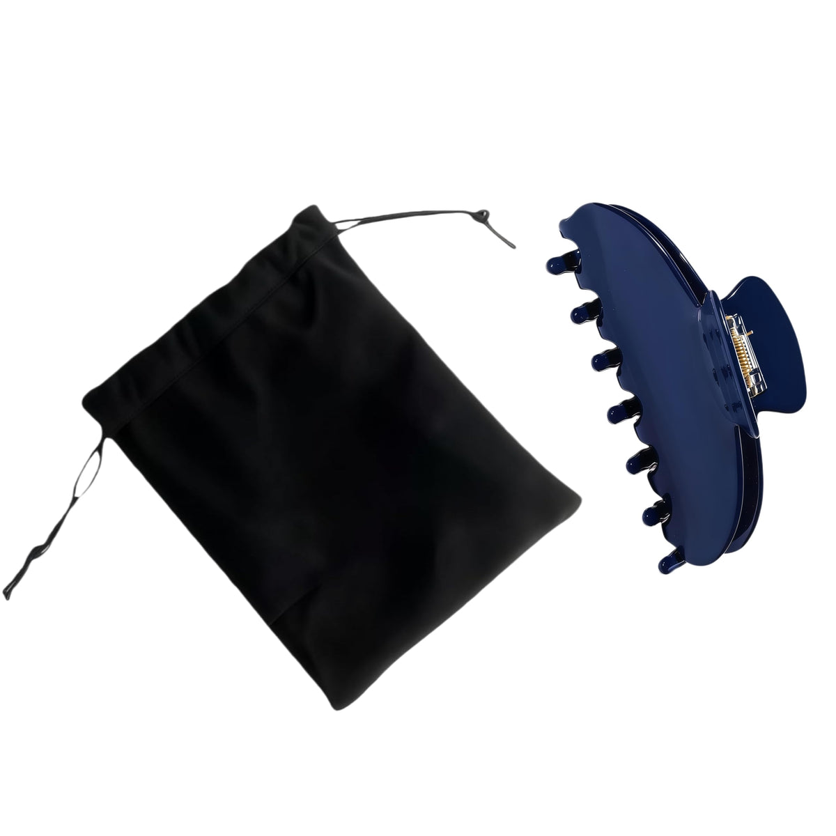OideGuiing dark-blue closeup shows smooth finish that prevents snagging.