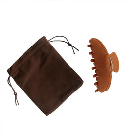 OideGuiing 4-inch acetate clip for wet or dry hair, ideal for updos and quick hairstyles.