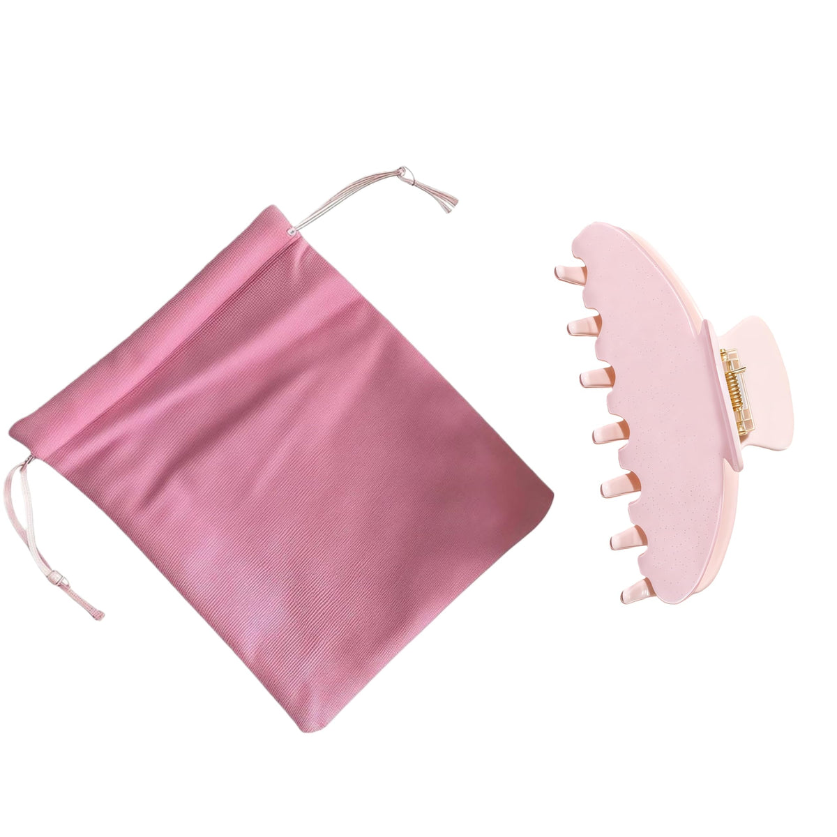 OideGuiing non-slip grip claw clip keeps hair in place across textures.
