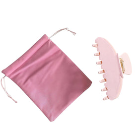 OideGuiing non-slip grip claw clip keeps hair in place across textures.