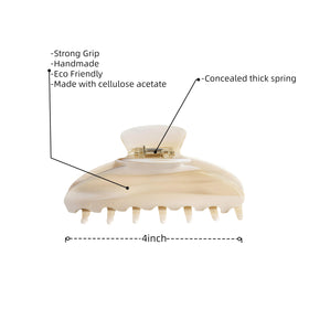 OideGuiing Italian acetate material highlights durable everyday clip