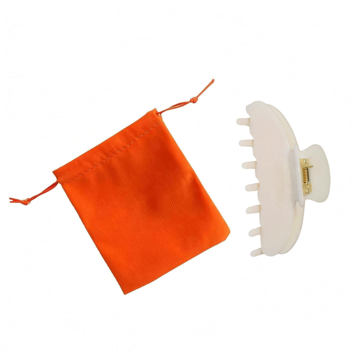 OideGuiing anti-slip claw clip maintains hair in place without discomfort.