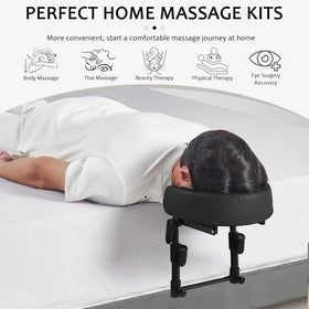 OIHYA memory foam face pillow contours softly to the face for comfort