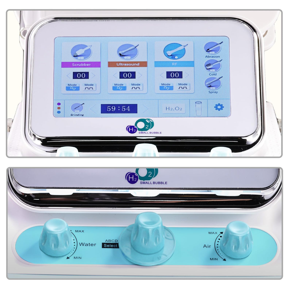 OIJIIE hydrogen-oxygen device dial control for adjustable settings.