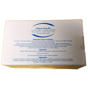 Oilatum bar soap 100 g three-pack close-up foam shows smooth cleansing for daily use
