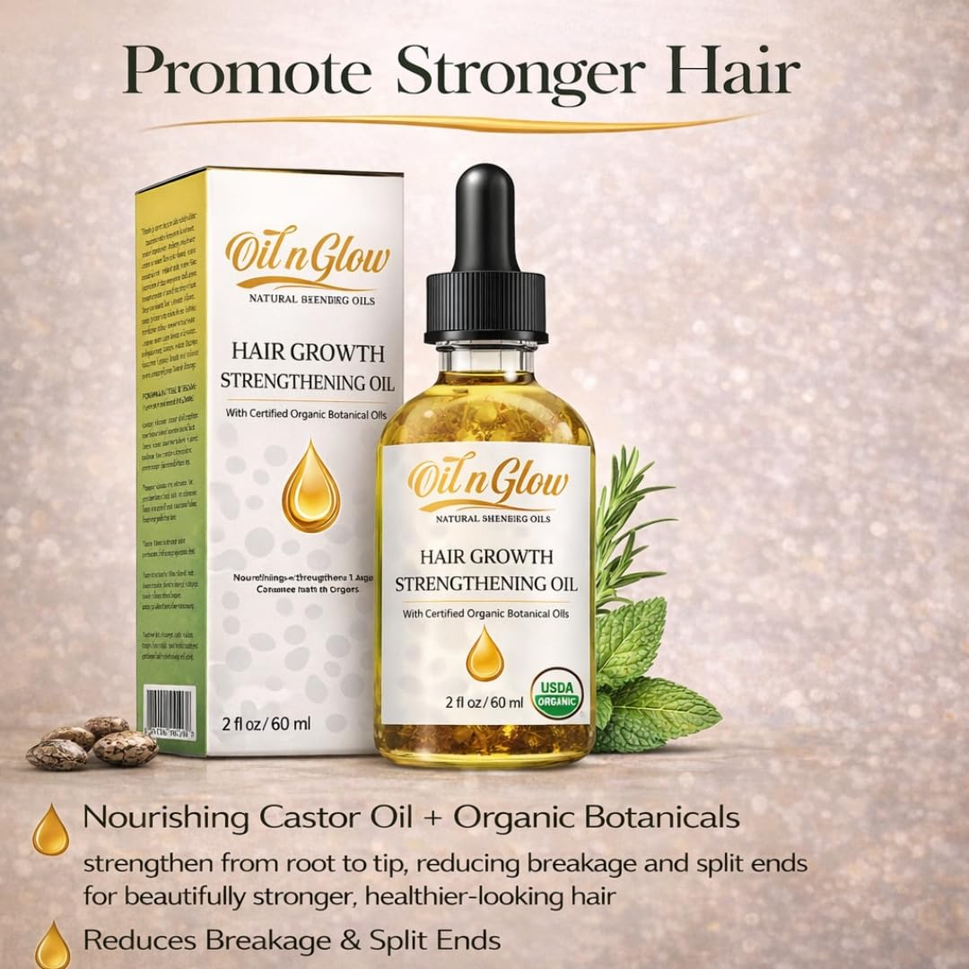OilnGlow scalp massage close-up illustrating soothing treatment