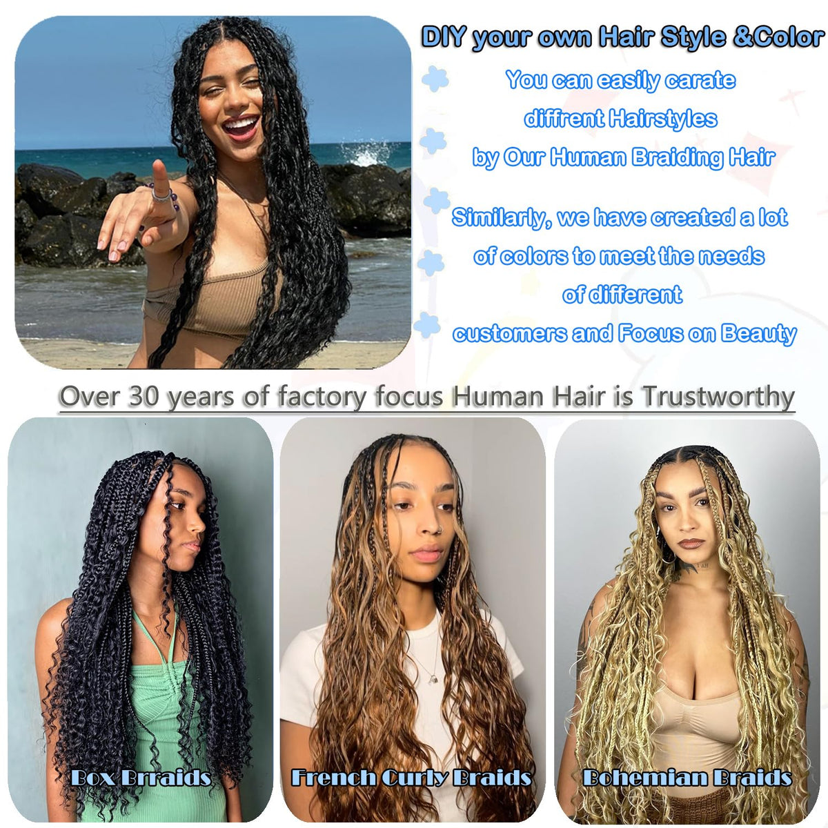 OKAABAY 12A Brazilian virgin hair ready for dyeing and restyling.
