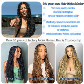 OKAABAY 12A Brazilian virgin hair ready for dyeing and restyling.