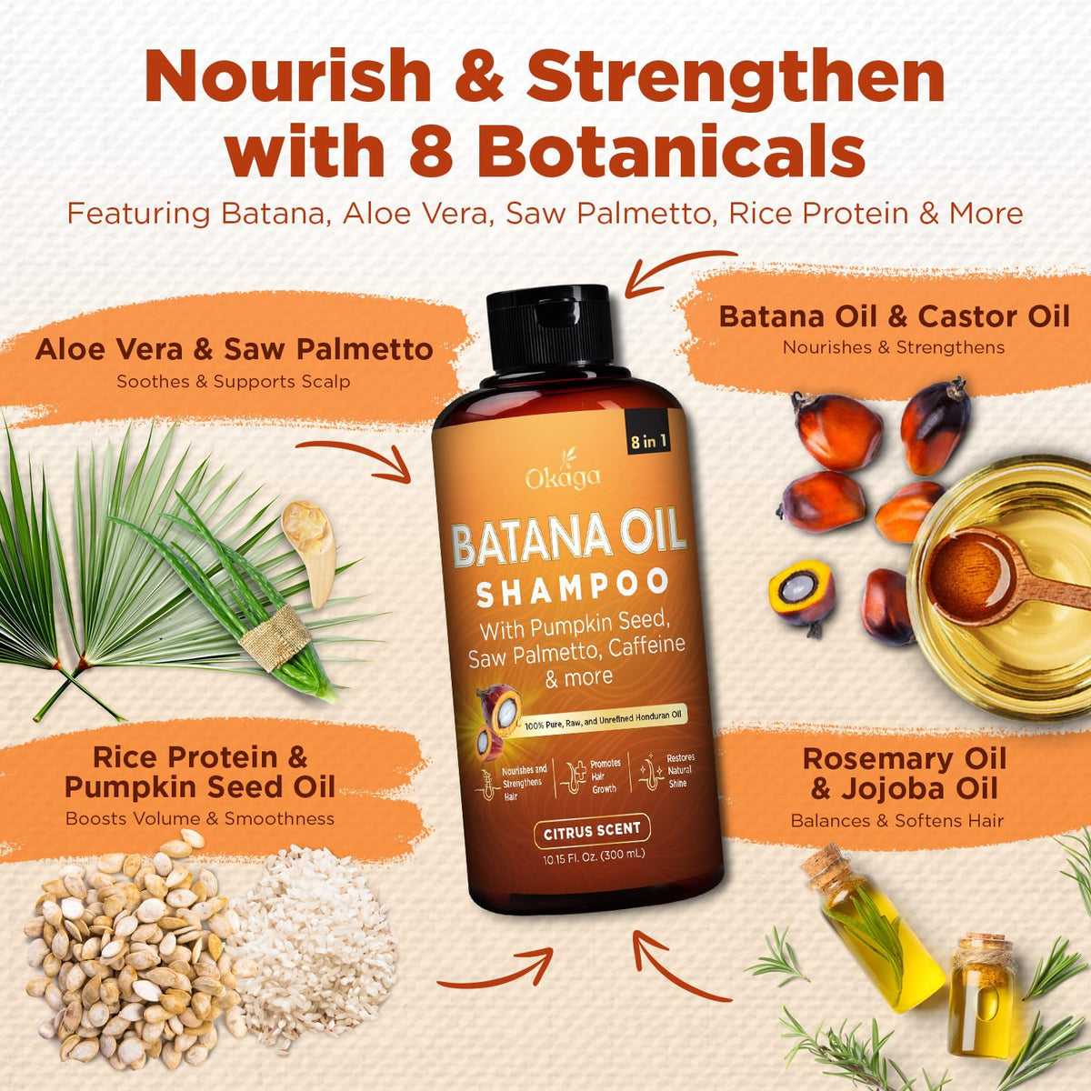 Okaga Batana Oil Shampoo foam-lather shows gentle, sulfate-free cleansing