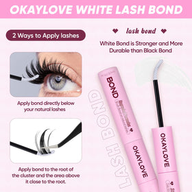 OKAYLOVE 150+ hours wear supports all-day lash confidence.