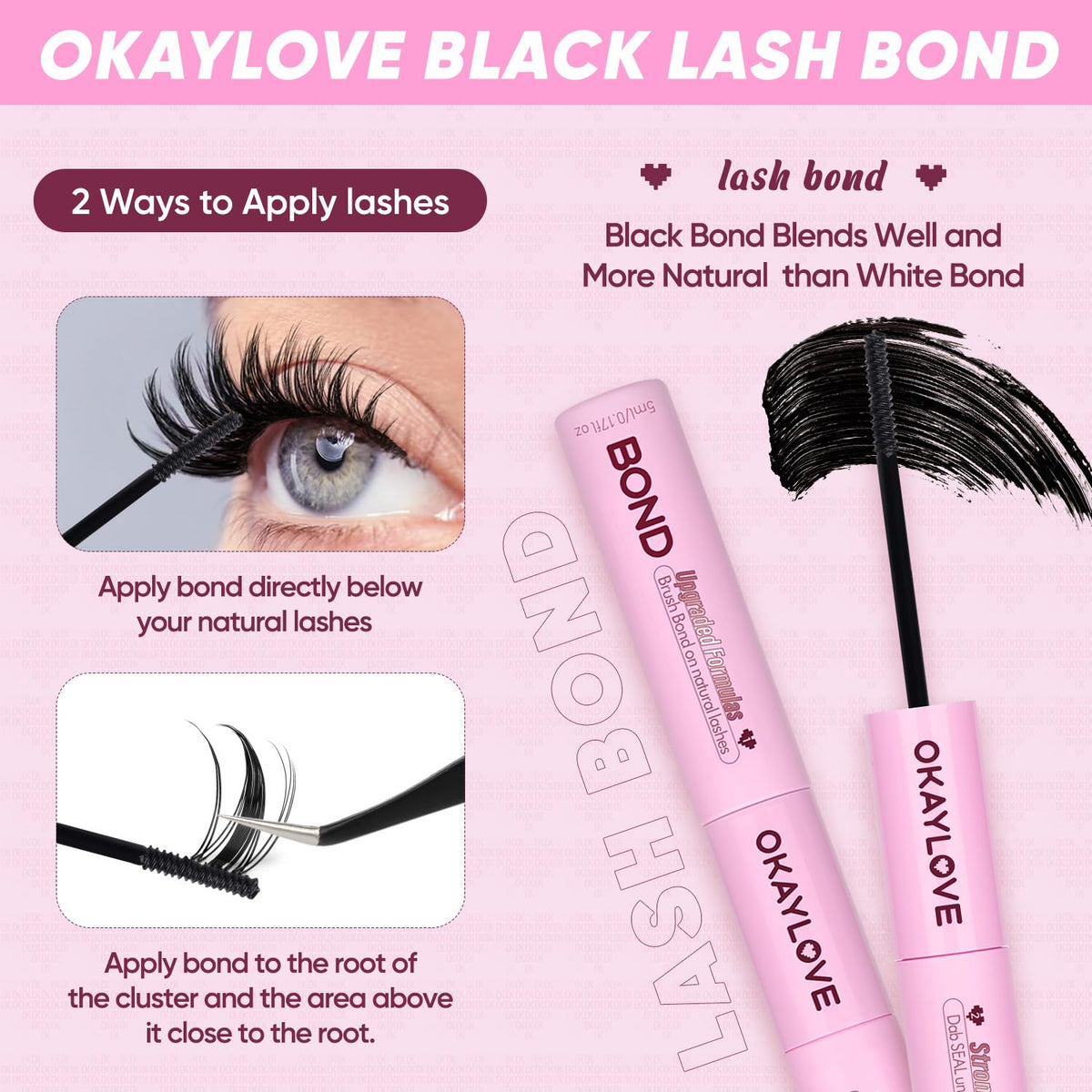 OKAYLOVE packaging showing two 5ml bottles for easy at-home use.