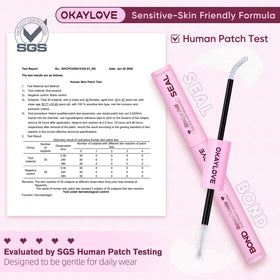 OKAYLOVE waterproof formula in action during activity with strong hold.