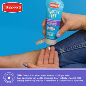 O'Keeffe's Night Treatment tube; dermatologist tested and hypoallergenic for sensitive skin.