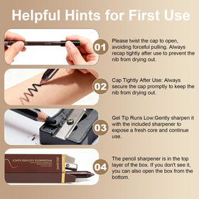 Okerker eyeliner ready for a graceful daily look.
