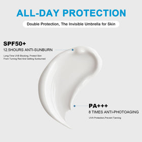 Okerker moisturizing formula helps keep skin hydrated under sun exposure.
