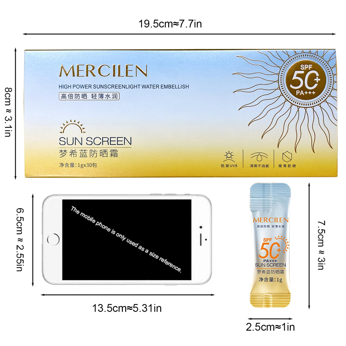Okerker sunscreen for face and body, smooth application.
