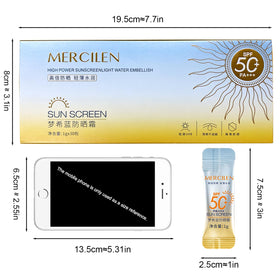 Okerker sunscreen for face and body, smooth application.