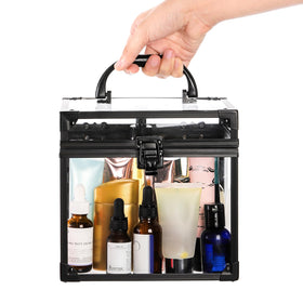 Okllen Crown Box clear material close-up shows durable acrylic with alloy reinforcement.