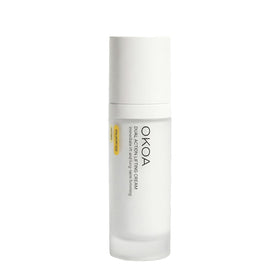 OKOA Skin Dual Action Lifting Cream packaging close-up highlighting the firming formula