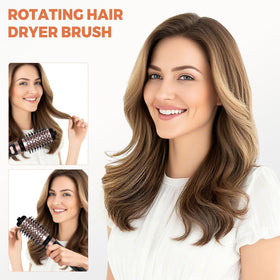 OKWRAP 360° swivel cord enables flexible styling while managing cords.