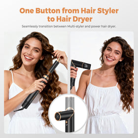 OKWRAP diffuser-hair-dryer-brush evenly distributes heat for gentle drying